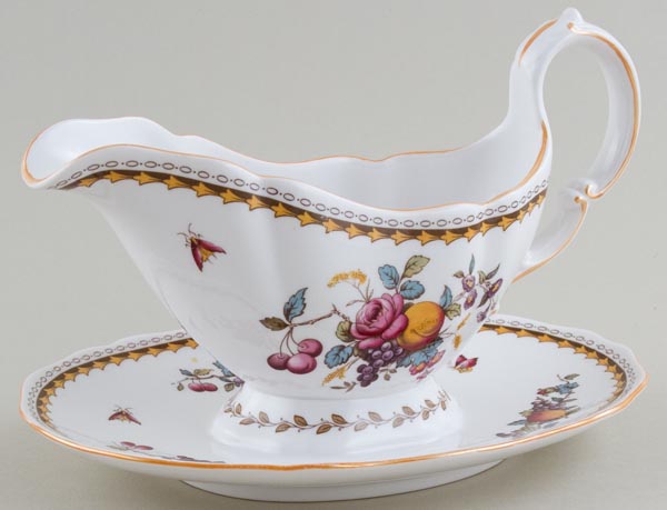 Sauce Boat with Fixed Stand c1985